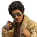 Fortnite Winter Cosmetic Style for Bruno Mars Skin