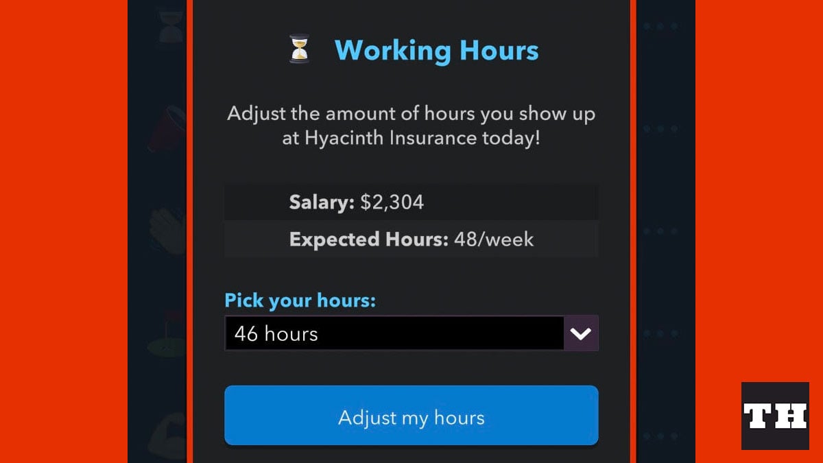How to get a promotion working less than expected in BitLife Try Hard