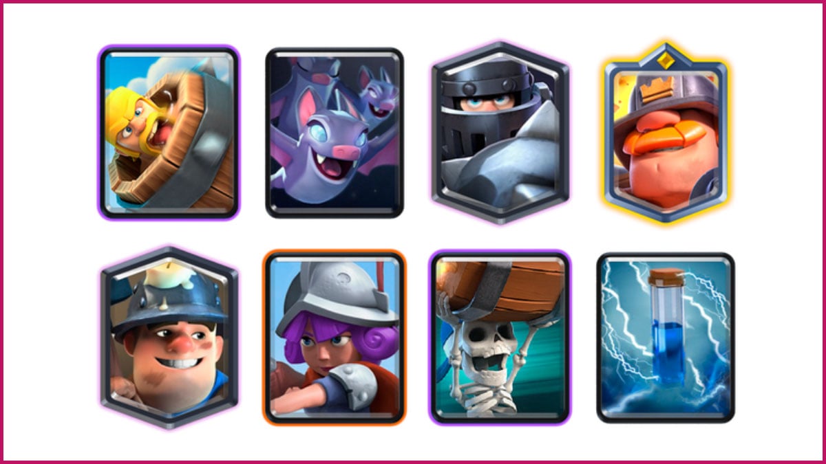 Best Mighty Miner Decks in Clash Royale Try Hard Guides