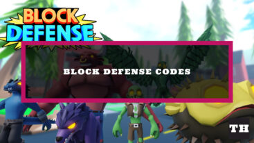 Featured Block Defense Codes