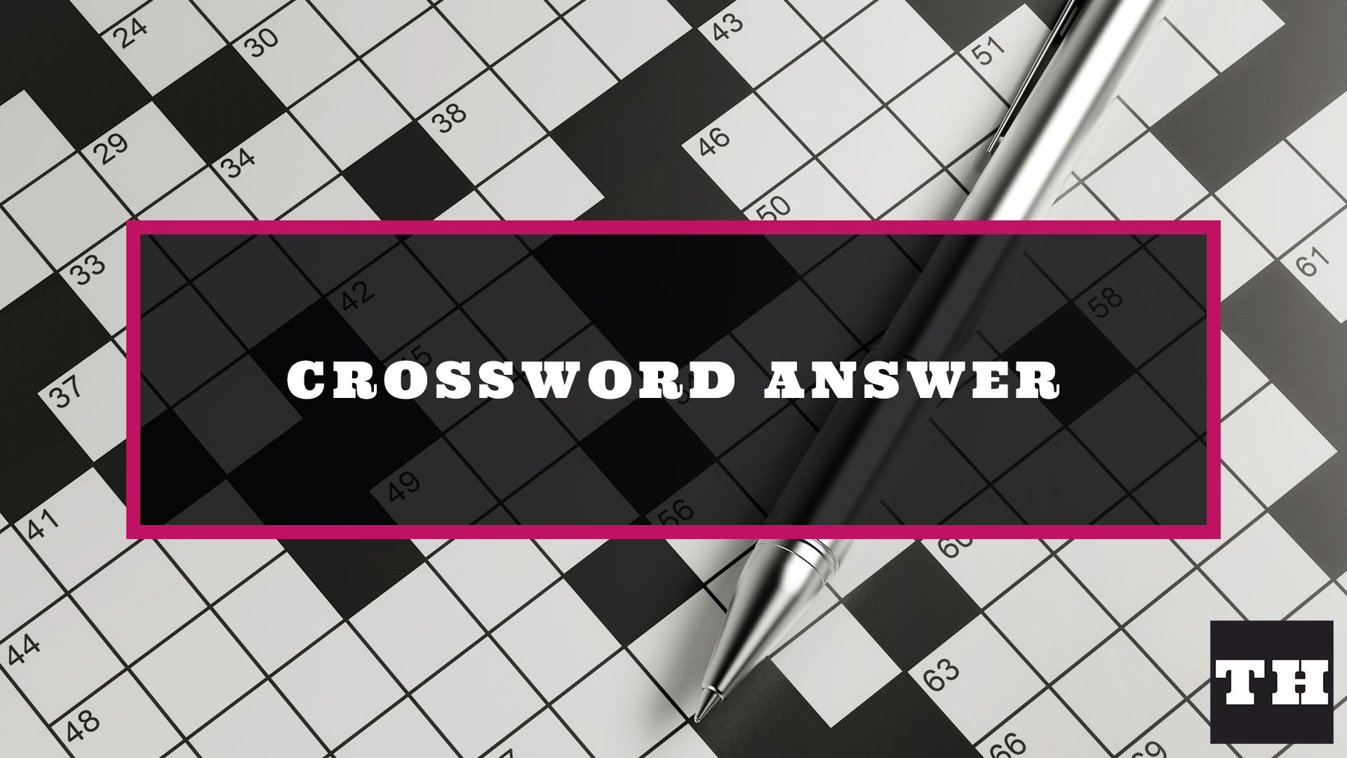 Featured Crossword Answer 