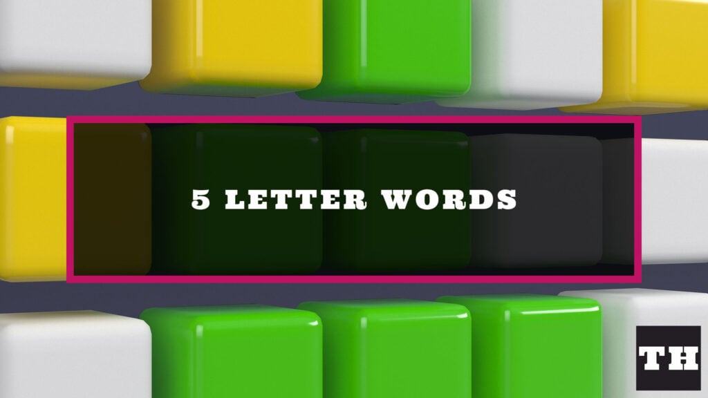 5 Letter Word With Alt And E