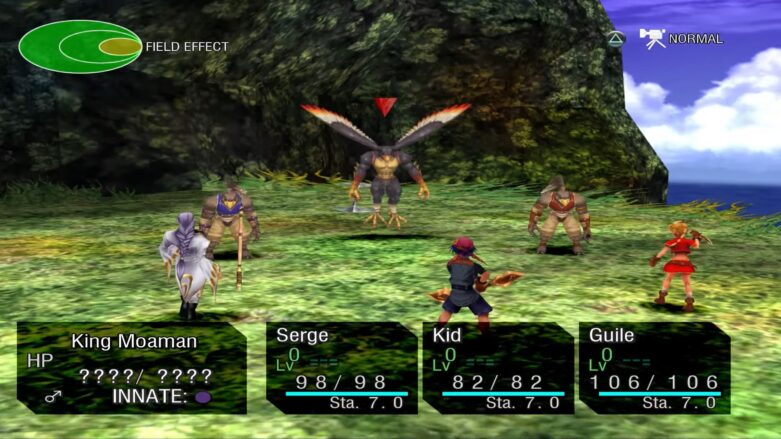 Chrono Cross King Moaman Boss Fight