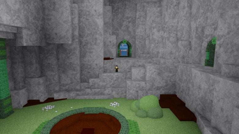 Find The Markers Well Blue Forest