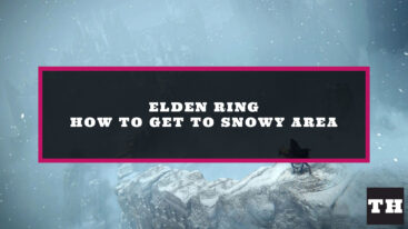 Snowy Area Elden Ring