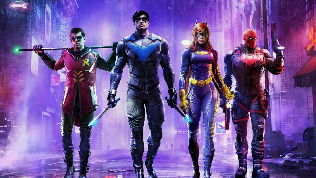 Gotham Knights Nightwing Robin Batgirl Red Hood