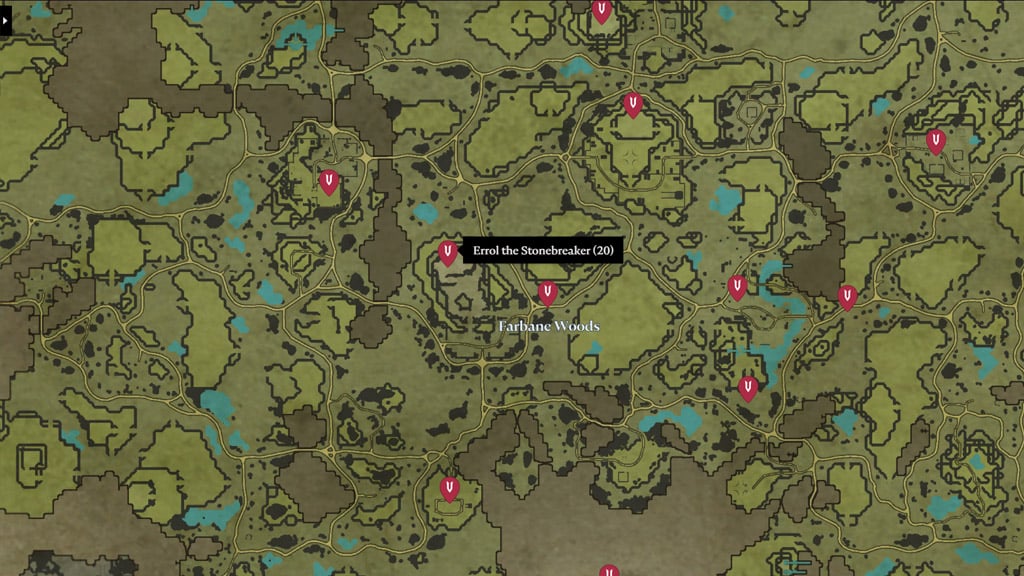 Errol The Stonebreaker Location