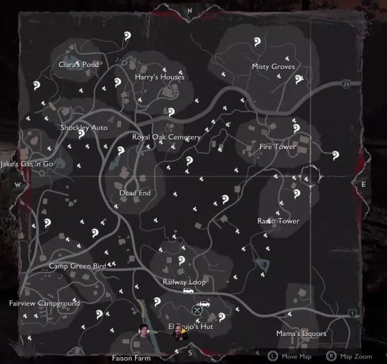 All Maps in Evil Dead The Game