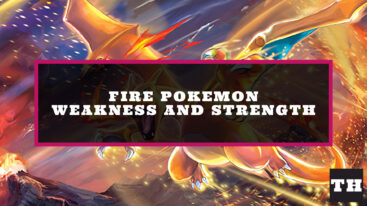 Featured Pokemon Fire Type Weakness
