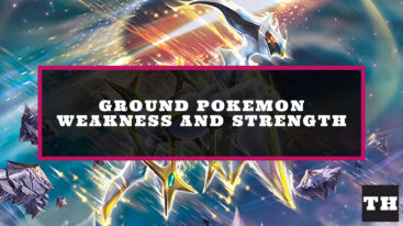 Featured Pokemon Ground Type Weakness