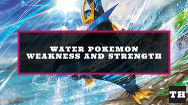 Featured Pokemon Water Type Weakness