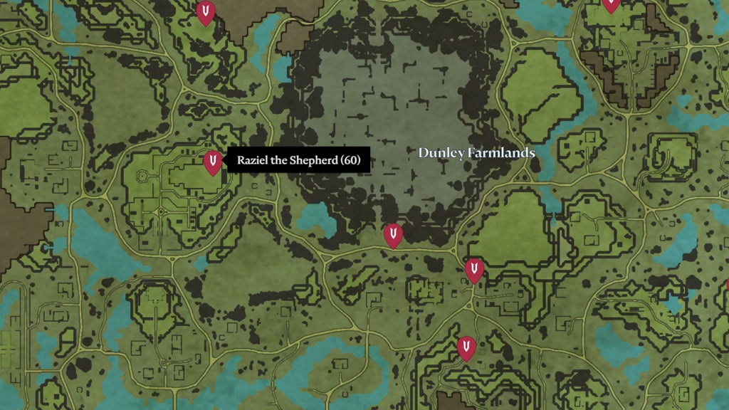 Raziel Location Vrising