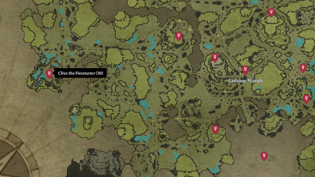 Clive the Firestarter location in V Rising Where to Find! Try Hard