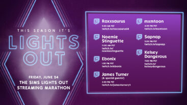 Featured Sims Lights Out Stream