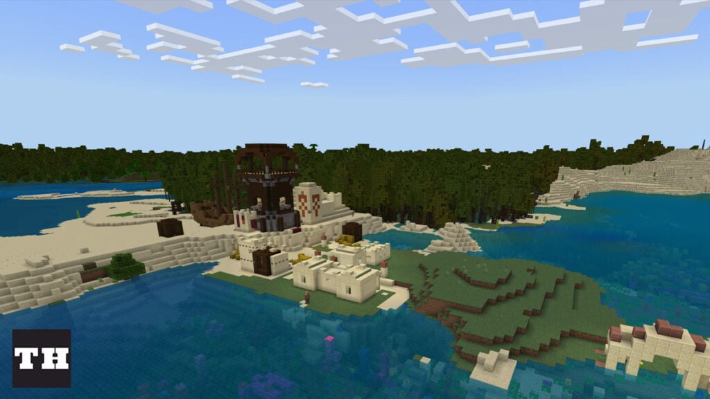 Minecraft 1 19 Seed Lots Of Structures Image