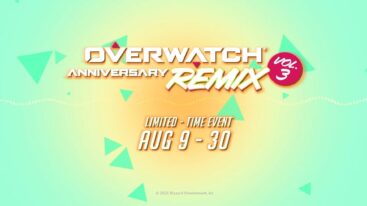 Featured Overwatchs Anniversary Remix Vol 3 Offers Loot Skins And Rewards From August 9 30