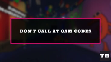 Featured Dont Call At 3am Codes