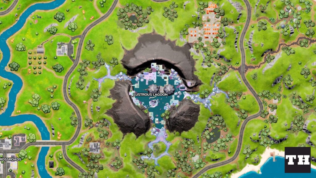 Fortnite Lustrous Lagoon Location