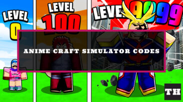 Featured Anime Craft Simulator Codes
