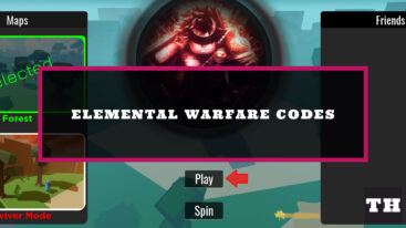 Featured Elemental Warfare Codes