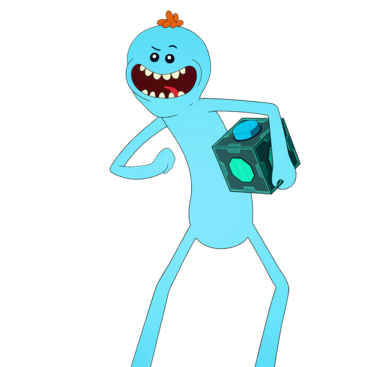 Fortnite Mr. Meeseeks Skin of Cosmetic PNG Image