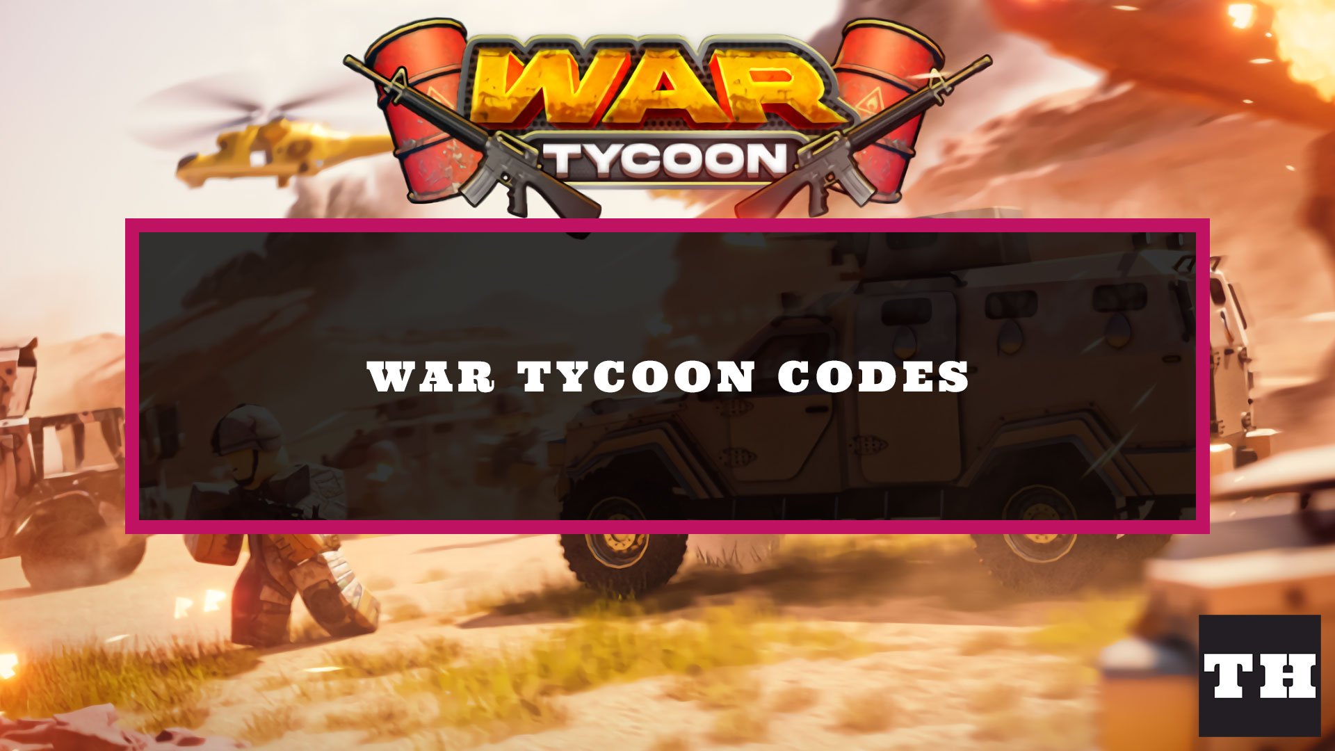 Roblox War Tycoon Codes (November 2023)