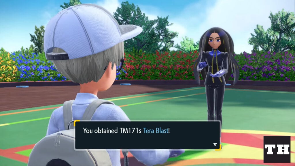 Get Tera Blast From Geeta In Pokemon Scarlet And Violet