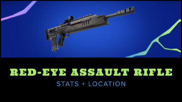 Featured Red Eye Assault Rifle