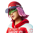 Fortnite Hood Down Cosmetic Style for Arctic Adeline Skin