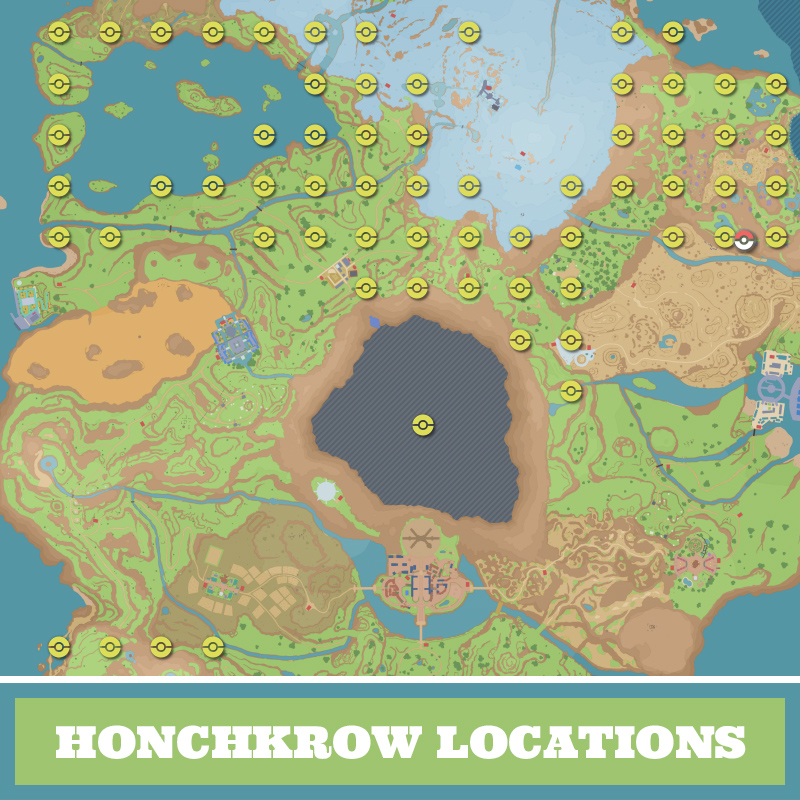 Psv Map Honchkrow