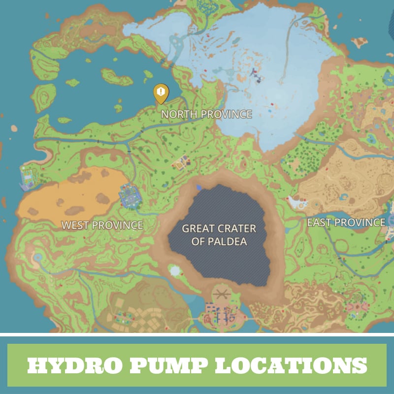 Hydro Pump TM Location & Recipe Resources How to get it in Pokemon