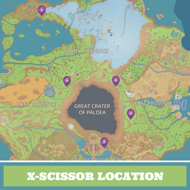 XScissor TM Location & Recipe Resources How to get it in Pokemon