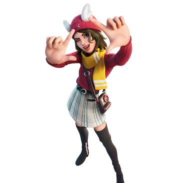 Fortnite Winter Wonder Skye Skin of Cosmetic PNG Image