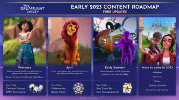 Disney Dreamlight Valley Early 2023 Content Roadmap