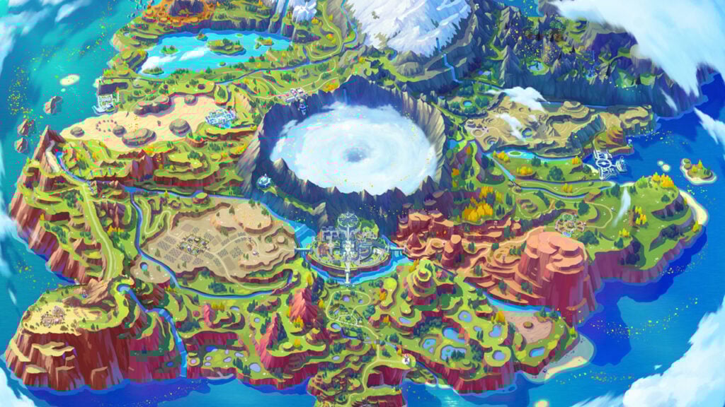 Paldea Region Pokemon Image