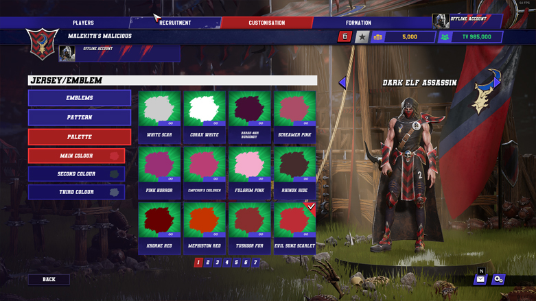Blood Bowl 3 Customization