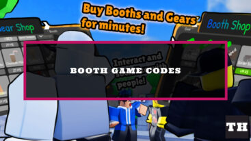 Featured Booth Game Codes