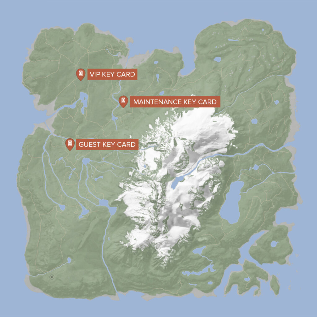 Sons Of The Forest Key Cards 1
