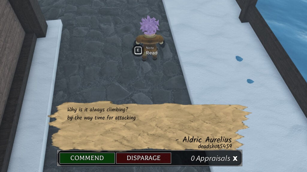 How to place a note in Arcane Odyssey - Try Hard Guides