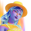 Fortnite Aurora Visualizer Cosmetic Style for Desert Dawn Lyric Skin