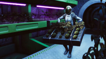 Occupy Mars The Game Player Carrying Vegetables