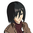 Fortnite Mikasa Ackermann Cosmetic Style for Mikasa Ackermann Skin