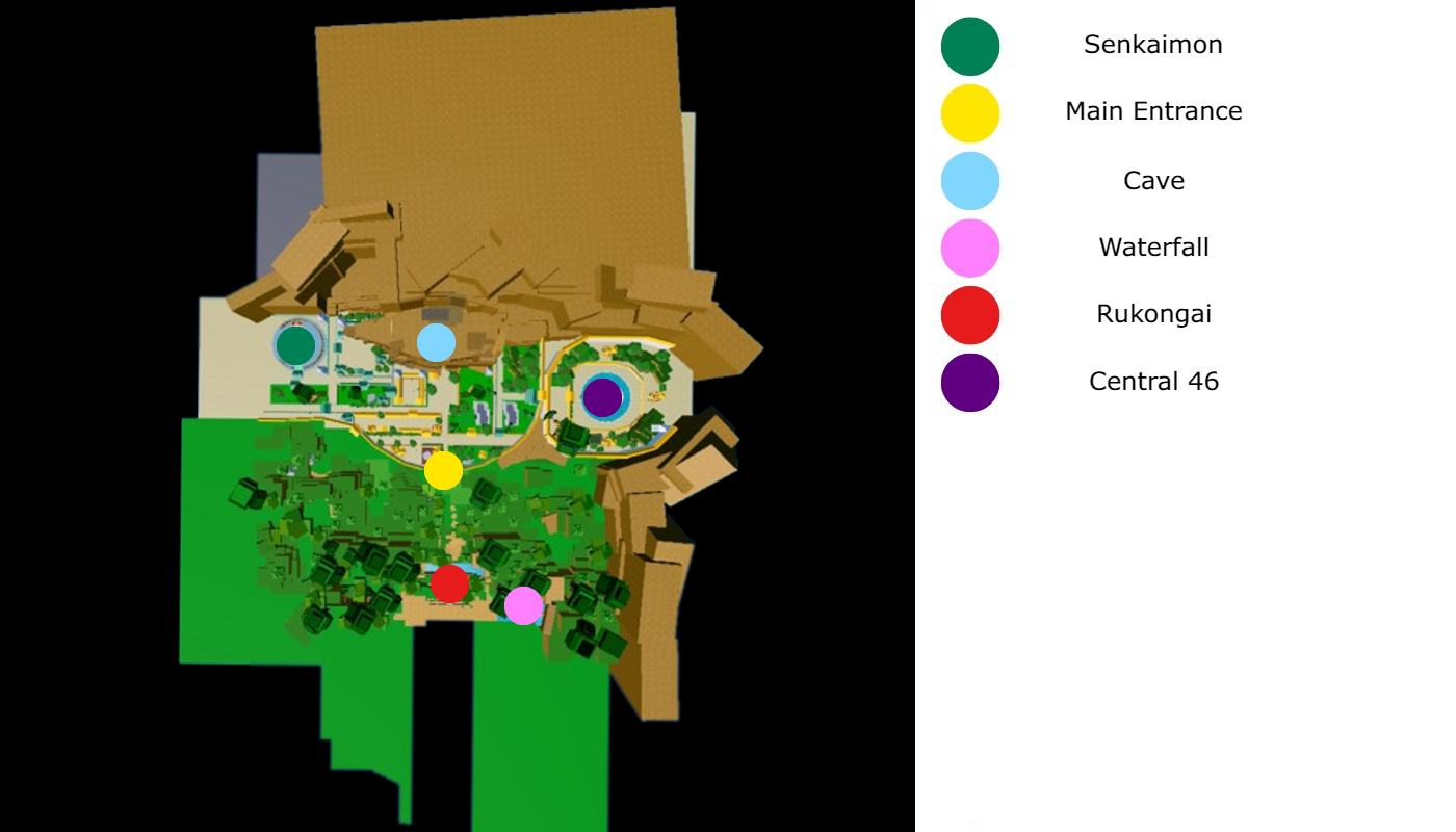 Project Mugetsu Map Wiki - Karakura, Soul Society, Hueco Mundo