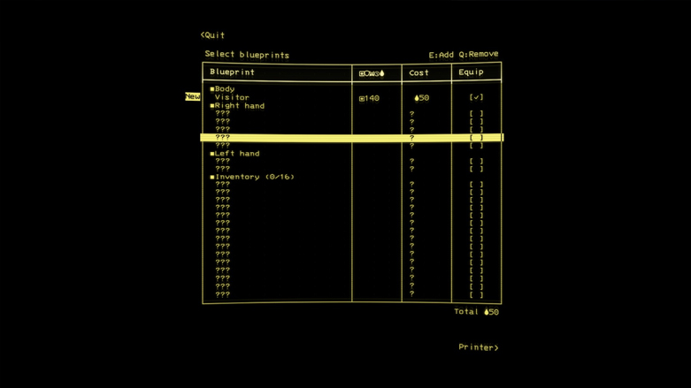 Dead Ink Blueprints