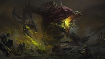 Diablo Immortal Huge Monster Battle