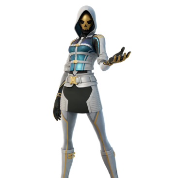 Fortnite Gold Blooded Ace Skin of Cosmetic PNG Image