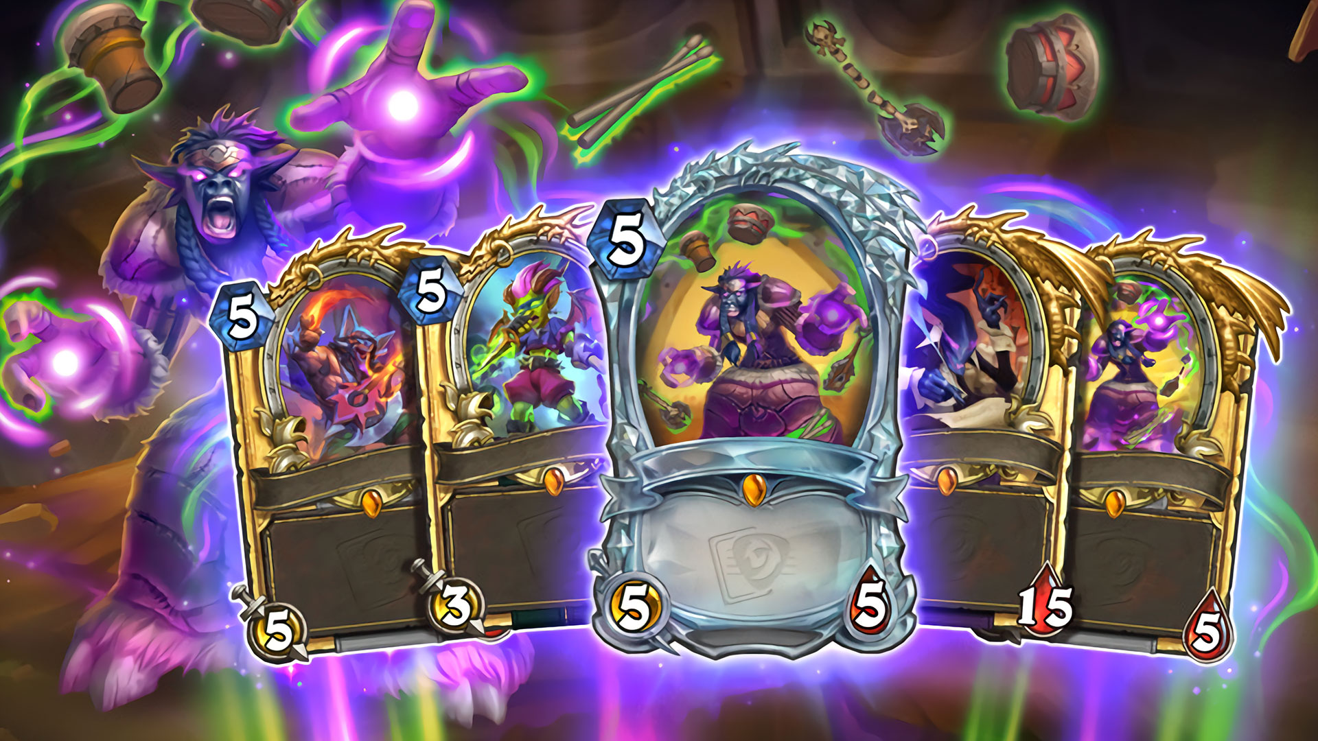 Hearthstone s Audiopocalypse Mini Set Now Live With Patch 26 4 Try 