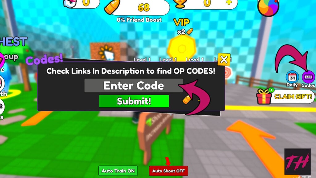 Roblox: Shoot Wall Simulator Codes