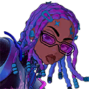 Fortnite Kinetic Rush Cosmetic Style for Imani Skin