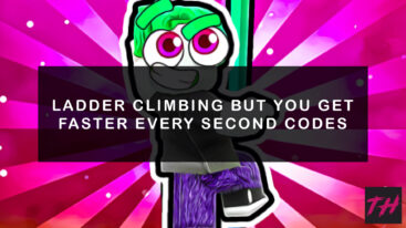 Ladder Climbing But You Get Faster Every Second Codes